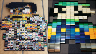 Retro Japanese Game Cartridges Make For Excellent Art<em></em>